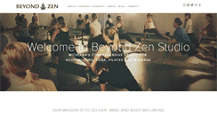 Desktop Screenshot of beyondzenstudio.com